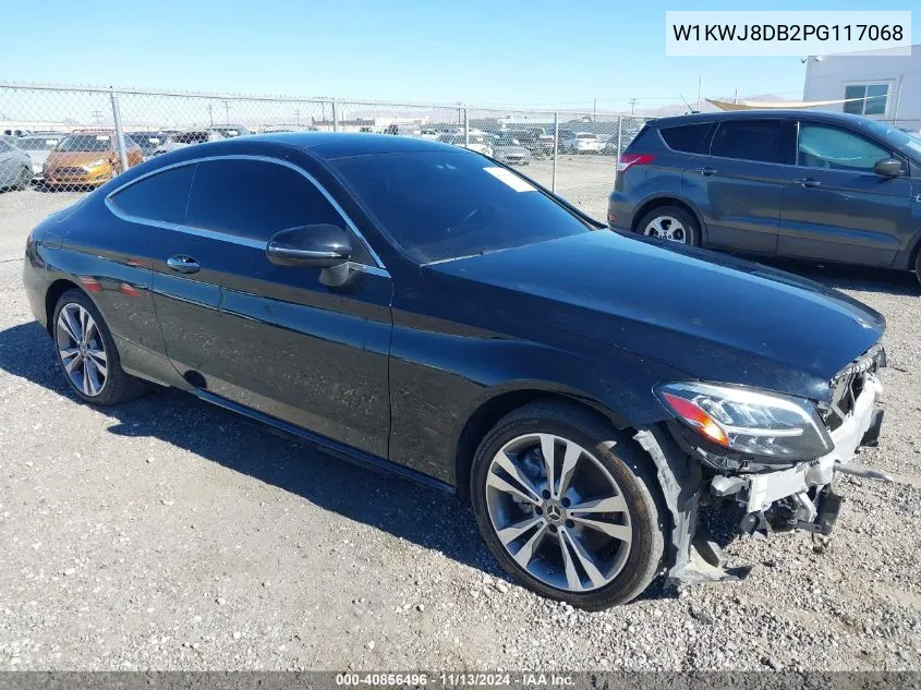 2023 Mercedes-Benz C 300 Coupe VIN: W1KWJ8DB2PG117068 Lot: 40856496