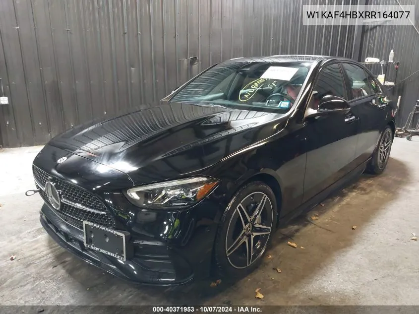 2024 Mercedes-Benz C 300 VIN: W1KAF4HBXRR164077 Lot: 40371953