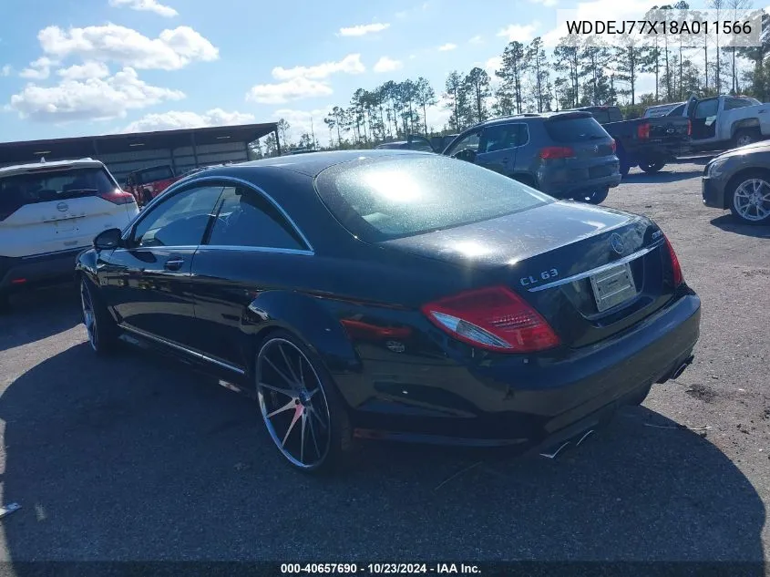 2008 Mercedes-Benz Cl 63 Amg VIN: WDDEJ77X18A011566 Lot: 40657690