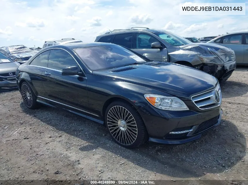 2013 Mercedes-Benz Cl 550 4Matic VIN: WDDEJ9EB1DA031443 Lot: 40249899