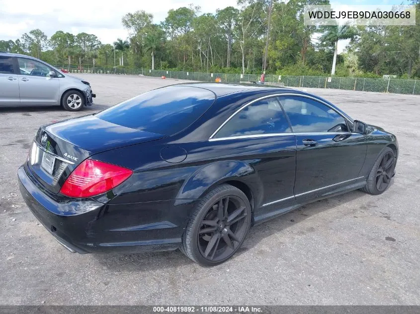 2013 Mercedes-Benz Cl 550 4Matic VIN: WDDEJ9EB9DA030668 Lot: 40819892