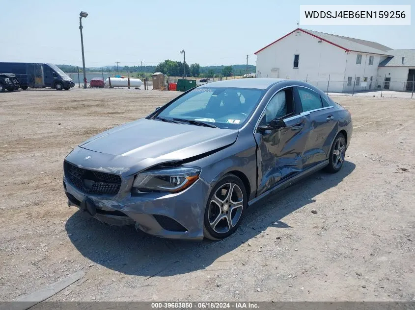 2014 Mercedes-Benz Cla 250 VIN: WDDSJ4EB6EN159256 Lot: 39683850