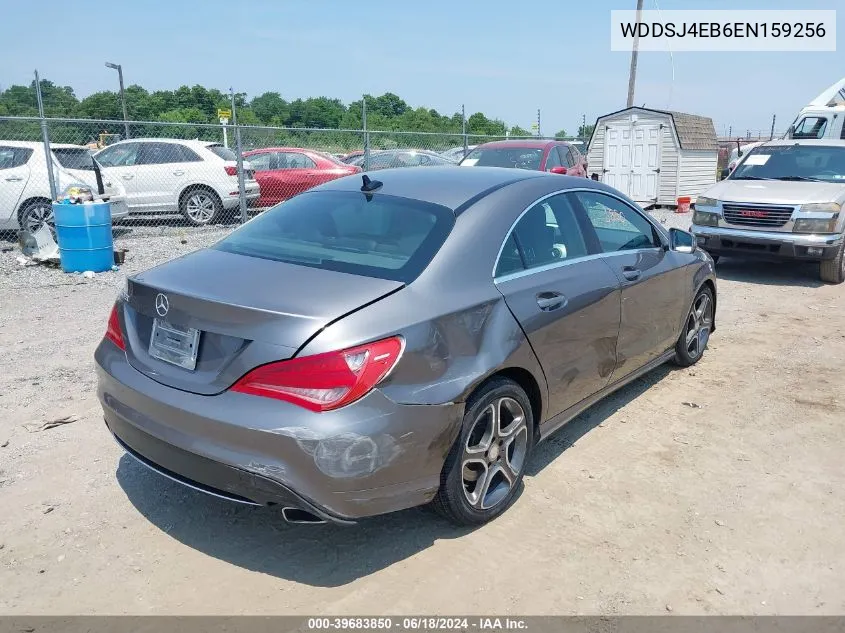 2014 Mercedes-Benz Cla 250 VIN: WDDSJ4EB6EN159256 Lot: 39683850