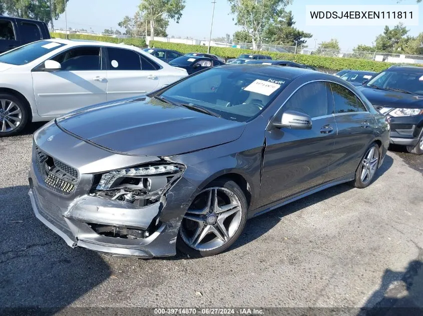 2014 Mercedes-Benz Cla 250 VIN: WDDSJ4EBXEN111811 Lot: 39714870