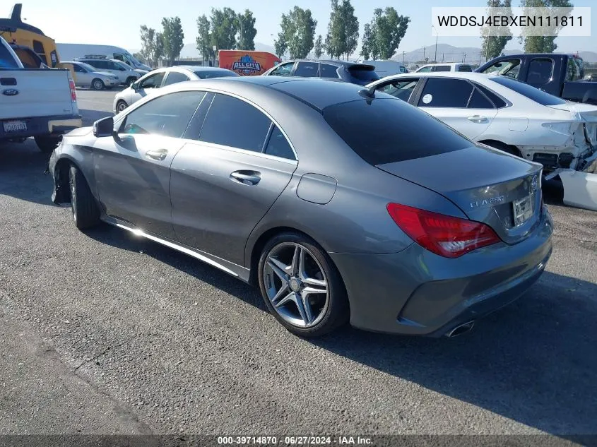 2014 Mercedes-Benz Cla 250 VIN: WDDSJ4EBXEN111811 Lot: 39714870