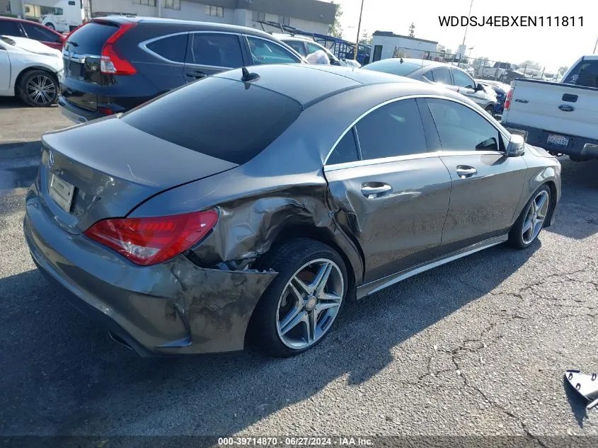 2014 Mercedes-Benz Cla 250 VIN: WDDSJ4EBXEN111811 Lot: 39714870