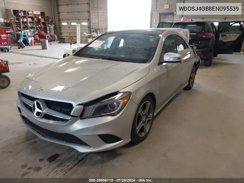 2014 Mercedes-Benz Cla 250 4Matic VIN: WDDSJ4GB8EN095539 Lot: 39956719