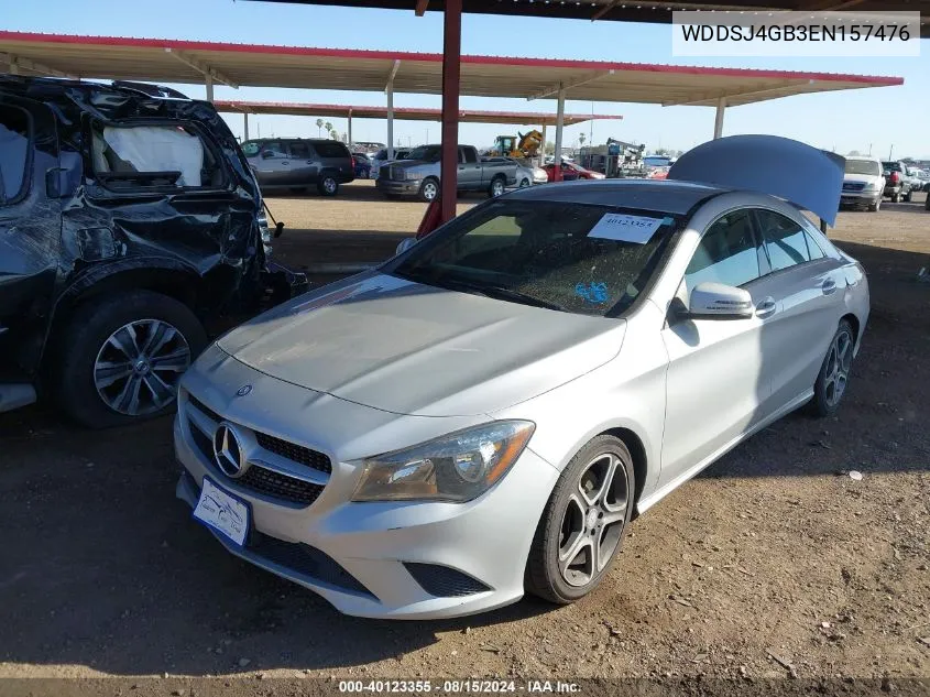 2014 Mercedes-Benz Cla 250 4Matic VIN: WDDSJ4GB3EN157476 Lot: 40123355