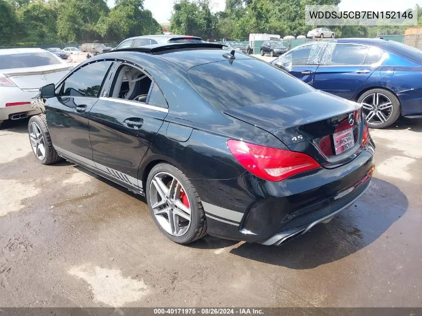 2014 Mercedes-Benz Cla 45 Amg 4Matic VIN: WDDSJ5CB7EN152146 Lot: 40171975