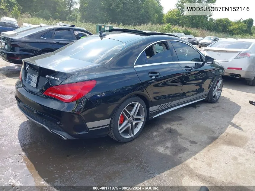 2014 Mercedes-Benz Cla 45 Amg 4Matic VIN: WDDSJ5CB7EN152146 Lot: 40171975