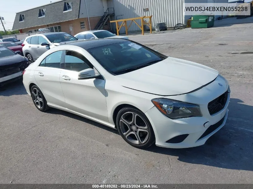 2014 Mercedes-Benz Cla 250 VIN: WDDSJ4EBXEN055238 Lot: 40189282