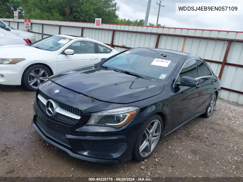 2014 Mercedes-Benz Cla 250 VIN: WDDSJ4EB9EN057109 Lot: 40220778