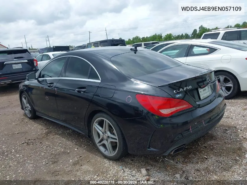 2014 Mercedes-Benz Cla 250 VIN: WDDSJ4EB9EN057109 Lot: 40220778