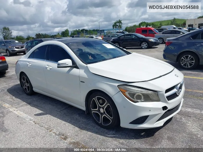 2014 Mercedes-Benz Cla 250 VIN: WDDSJ4EBXEN054588 Lot: 40241954