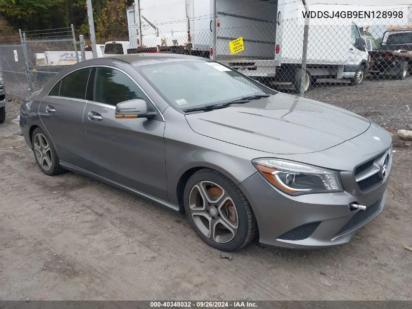 2014 Mercedes-Benz Cla 250 4Matic VIN: WDDSJ4GB9EN128998 Lot: 40348032