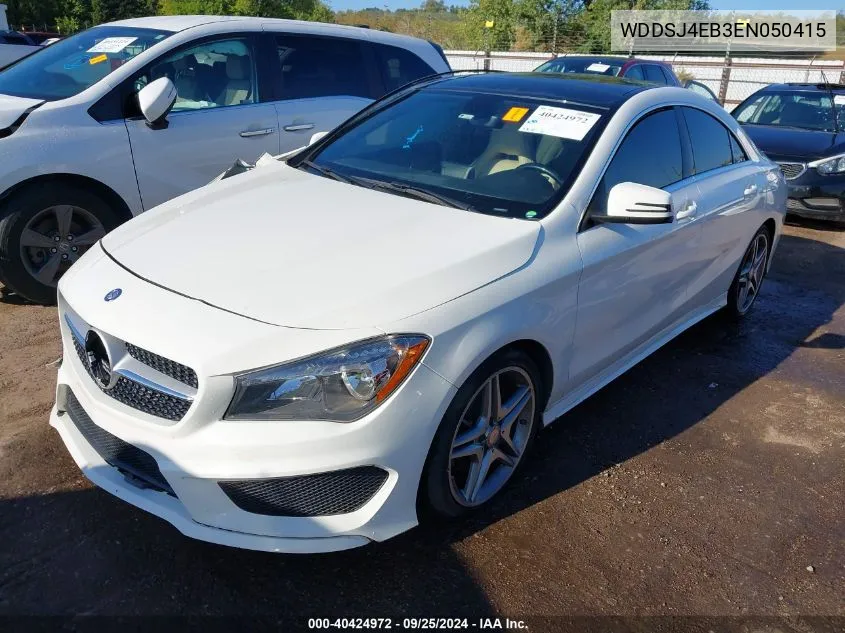 2014 Mercedes-Benz Cla 250 VIN: WDDSJ4EB3EN050415 Lot: 40424972