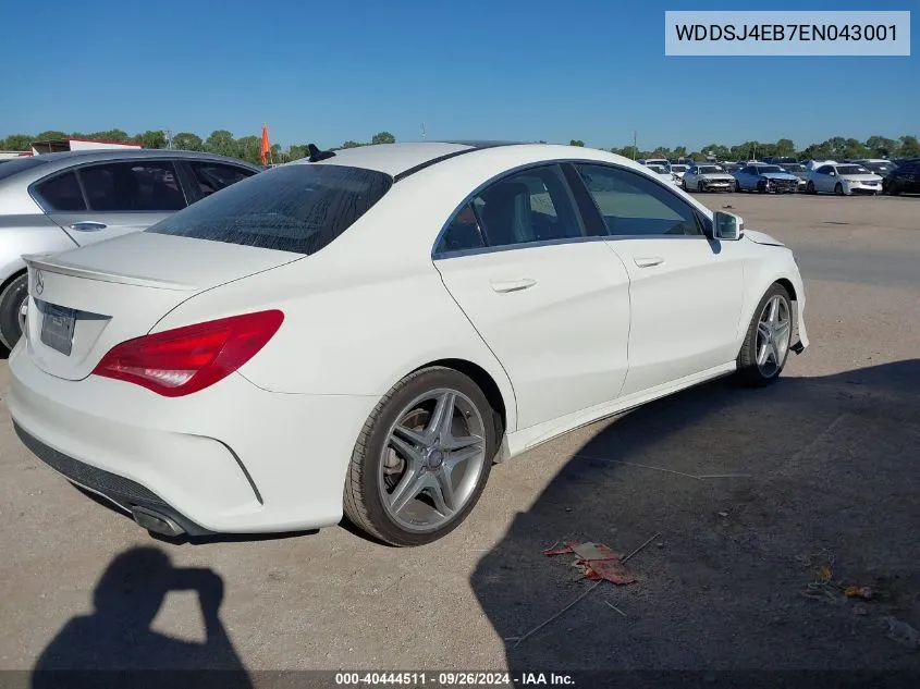 2014 Mercedes-Benz Cla 250 250 VIN: WDDSJ4EB7EN043001 Lot: 40444511