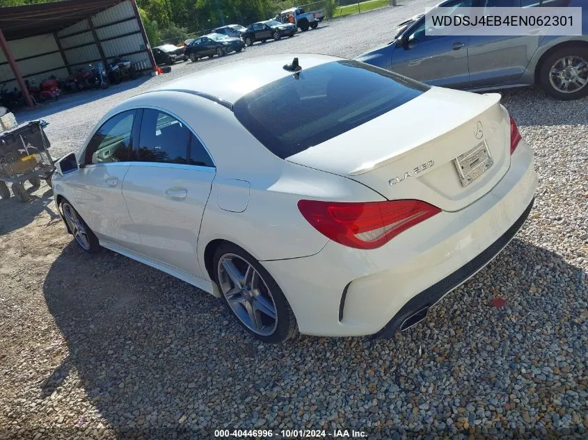 2014 Mercedes-Benz Cla 250 VIN: WDDSJ4EB4EN062301 Lot: 40610841