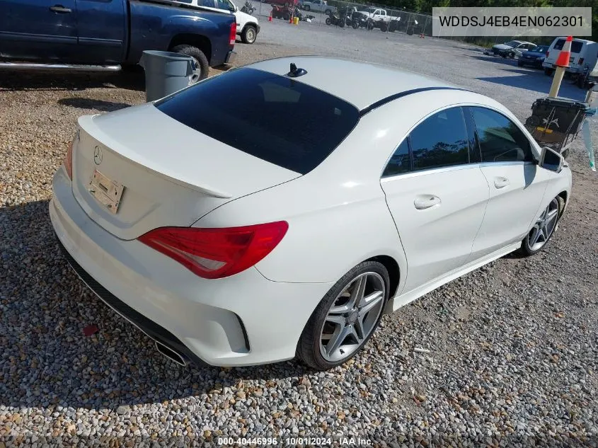 2014 Mercedes-Benz Cla 250 VIN: WDDSJ4EB4EN062301 Lot: 40610841