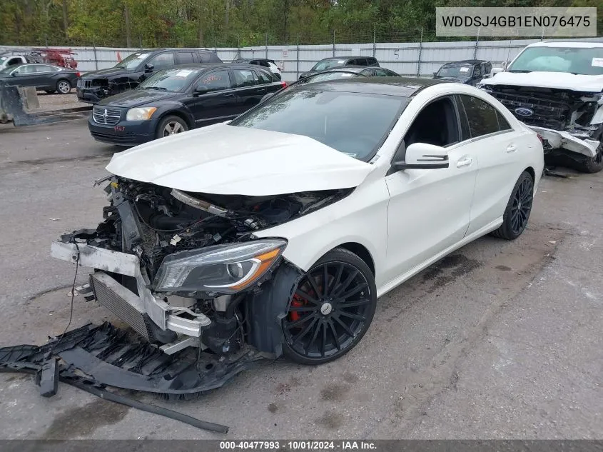 2014 Mercedes-Benz Cla 250 4Matic VIN: WDDSJ4GB1EN076475 Lot: 40477993