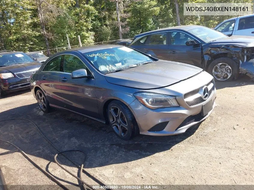 2014 Mercedes-Benz Cla 250 4Matic VIN: WDDSJ4GBXEN148161 Lot: 40503680