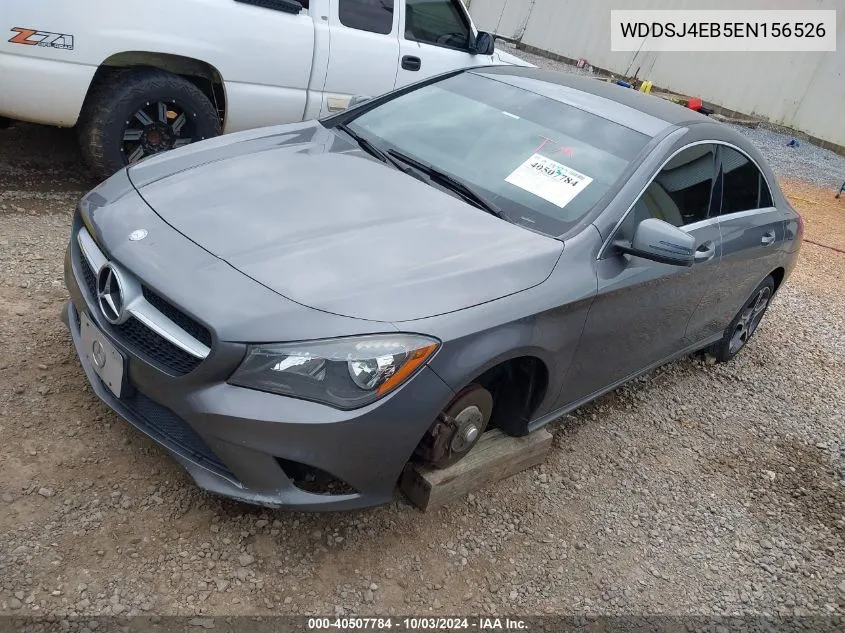 2014 Mercedes-Benz Cla 250 VIN: WDDSJ4EB5EN156526 Lot: 40507784