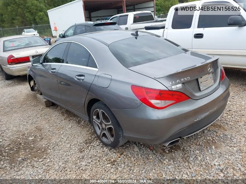 2014 Mercedes-Benz Cla 250 VIN: WDDSJ4EB5EN156526 Lot: 40507784