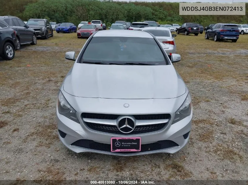 2014 Mercedes-Benz Cla 250 4Matic VIN: WDDSJ4GB3EN072413 Lot: 40513080