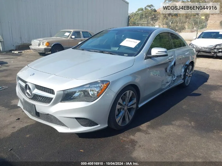 2014 Mercedes-Benz Cla 250 VIN: WDDSJ4EB6EN044916 Lot: 40516910