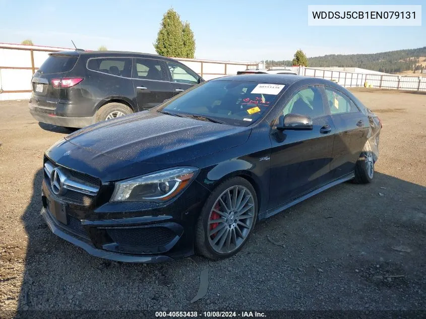 2014 Mercedes-Benz Amg Cla 45 45 Amg VIN: WDDSJ5CB1EN079131 Lot: 40553438