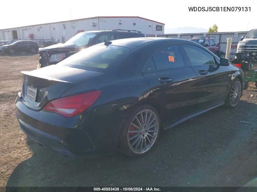 2014 Mercedes-Benz Amg Cla 45 45 Amg VIN: WDDSJ5CB1EN079131 Lot: 40553438