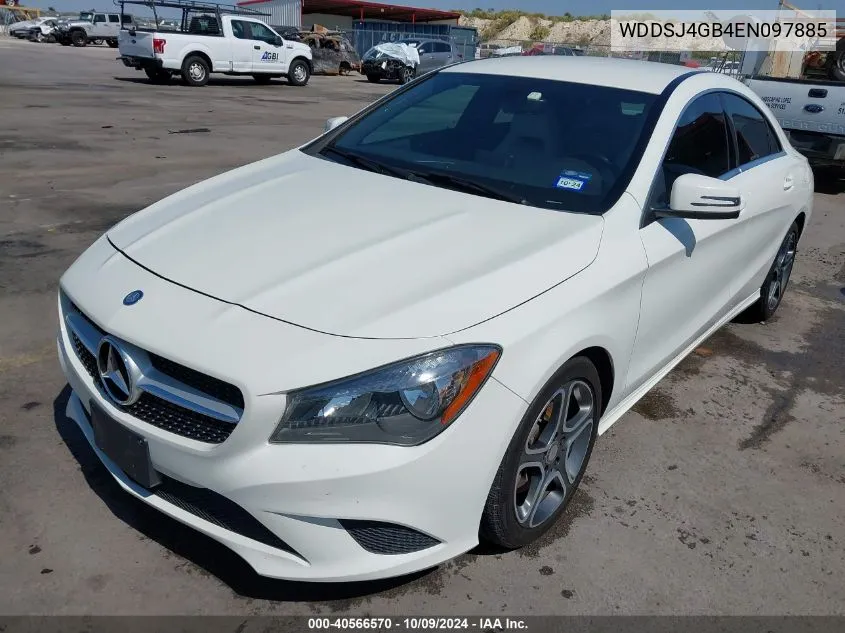 2014 Mercedes-Benz Cla 250 4Matic VIN: WDDSJ4GB4EN097885 Lot: 40566570