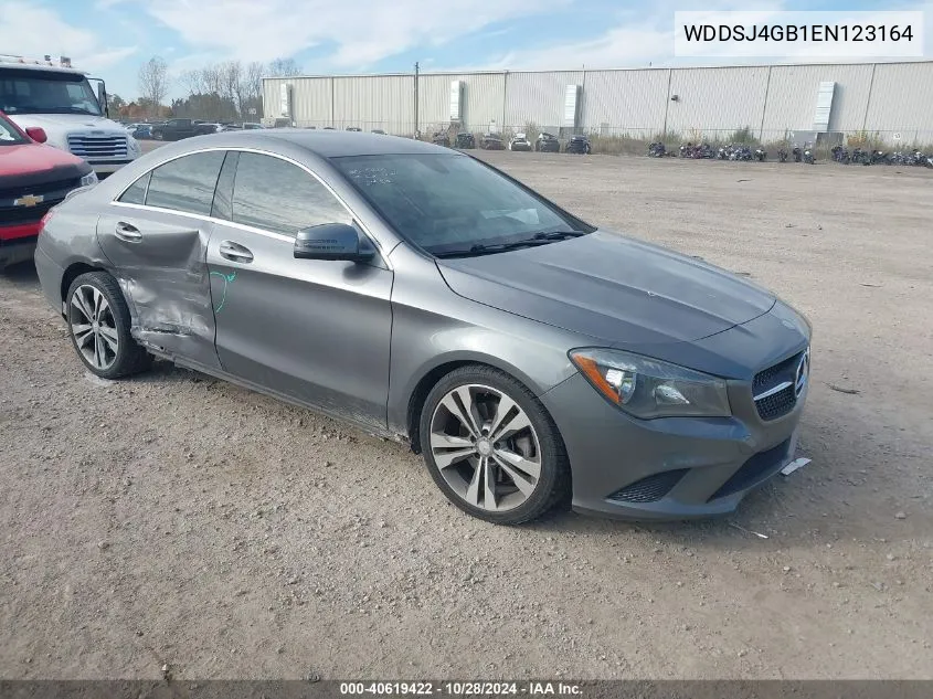 2014 Mercedes-Benz Cla 250 4Matic VIN: WDDSJ4GB1EN123164 Lot: 40619422