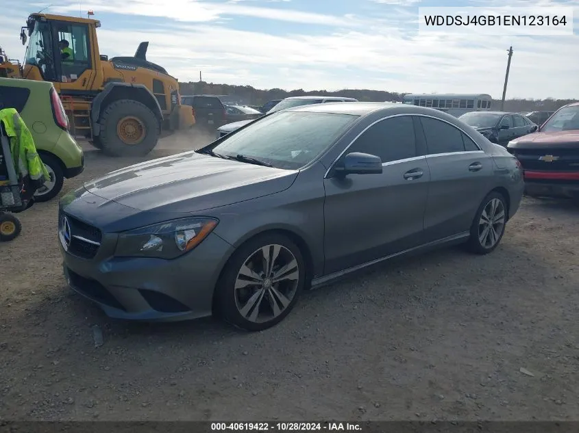 2014 Mercedes-Benz Cla 250 4Matic VIN: WDDSJ4GB1EN123164 Lot: 40619422