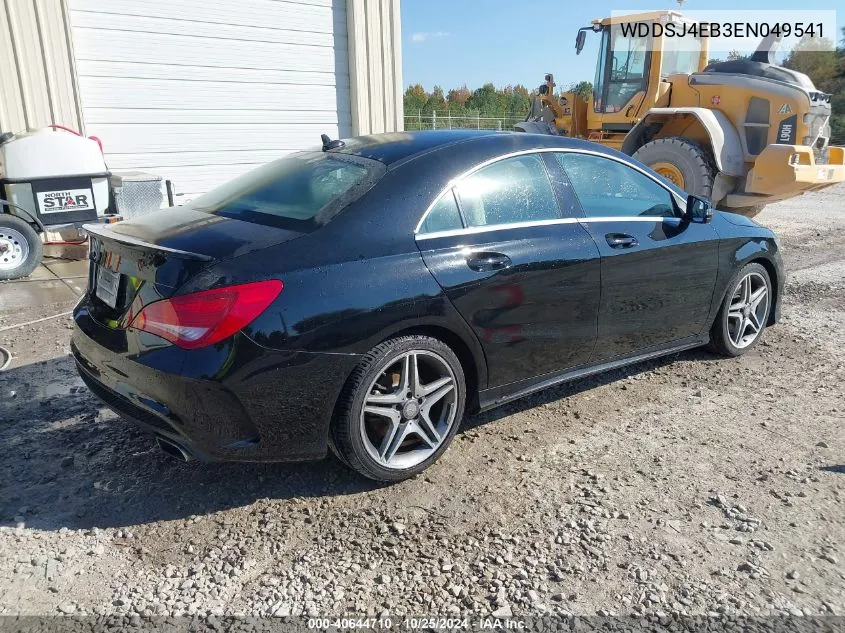 2014 Mercedes-Benz Cla 250 VIN: WDDSJ4EB3EN049541 Lot: 40644710