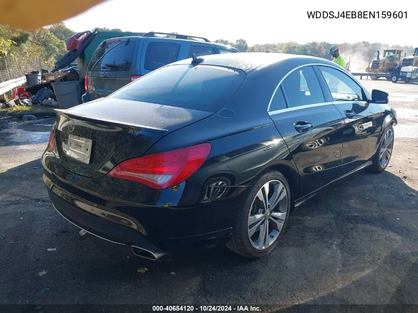 2014 Mercedes-Benz Cla 250 VIN: WDDSJ4EB8EN159601 Lot: 40654120