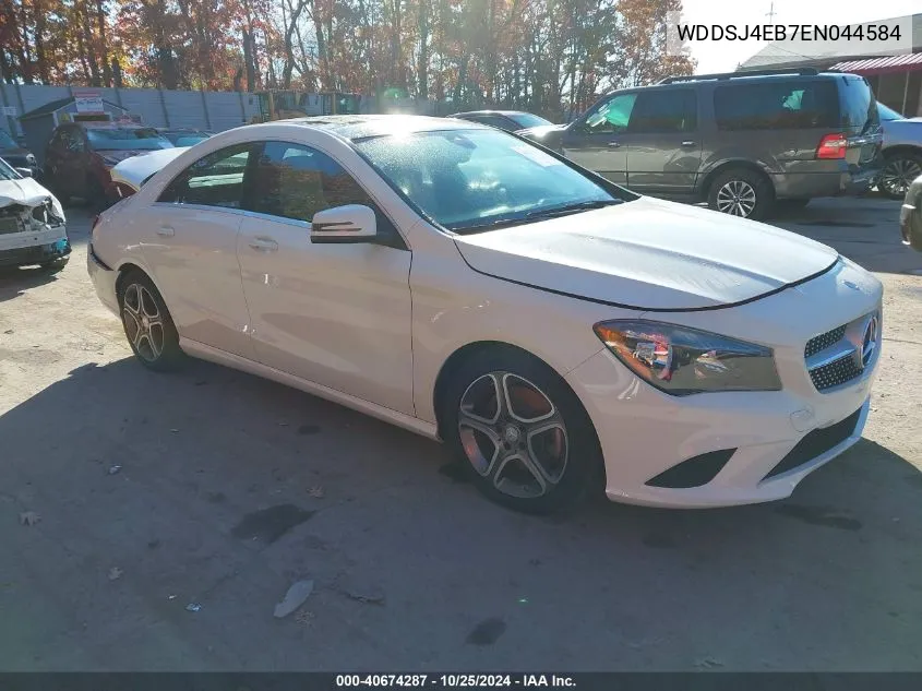 2014 Mercedes-Benz Cla 250 VIN: WDDSJ4EB7EN044584 Lot: 40674287