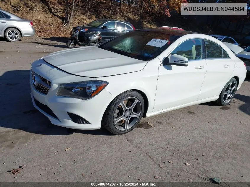 2014 Mercedes-Benz Cla 250 VIN: WDDSJ4EB7EN044584 Lot: 40674287