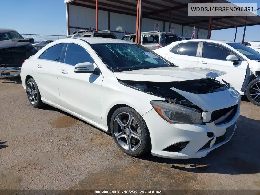 2014 Mercedes-Benz Cla 250 VIN: WDDSJ4EB3EN096391 Lot: 40694038