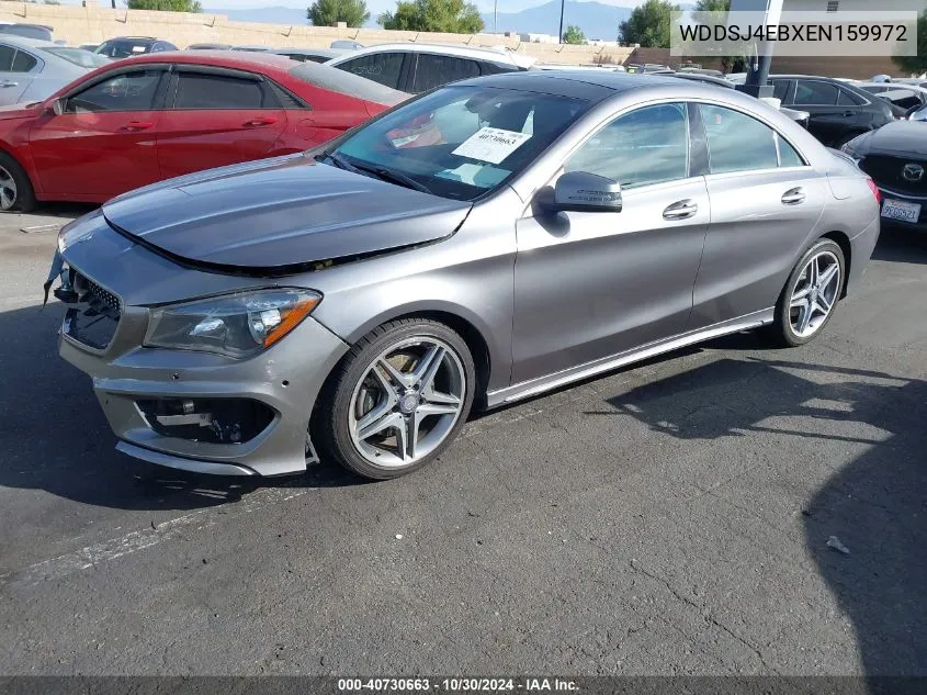 2014 Mercedes-Benz Cla 250 VIN: WDDSJ4EBXEN159972 Lot: 40730663