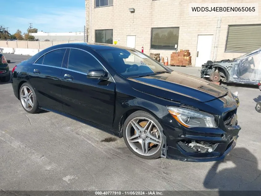 2014 Mercedes-Benz Cla 250 VIN: WDDSJ4EB0EN065065 Lot: 40777910