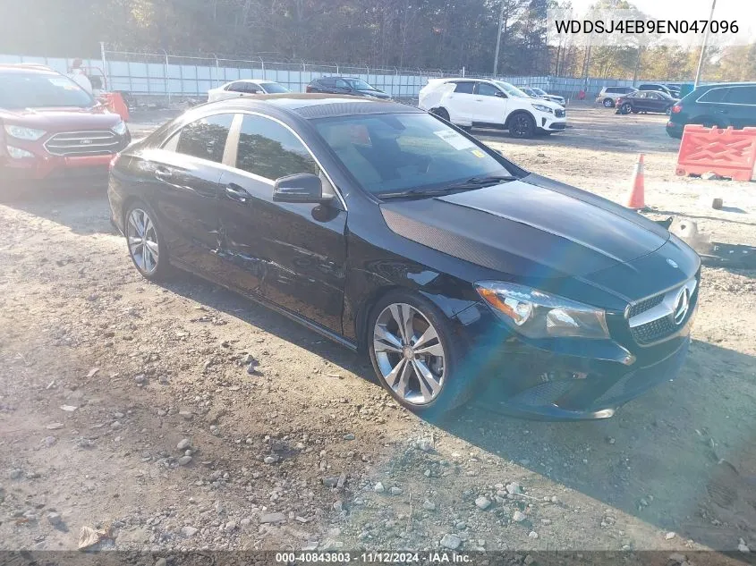 2014 Mercedes-Benz Cla 250 VIN: WDDSJ4EB9EN047096 Lot: 40843803