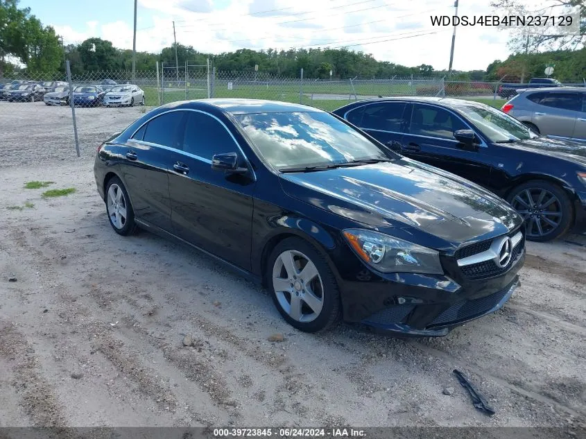 2015 Mercedes-Benz Cla 250 VIN: WDDSJ4EB4FN237129 Lot: 39723845