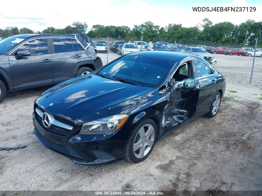 2015 Mercedes-Benz Cla 250 VIN: WDDSJ4EB4FN237129 Lot: 39723845