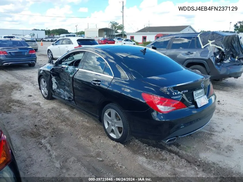 2015 Mercedes-Benz Cla 250 VIN: WDDSJ4EB4FN237129 Lot: 39723845