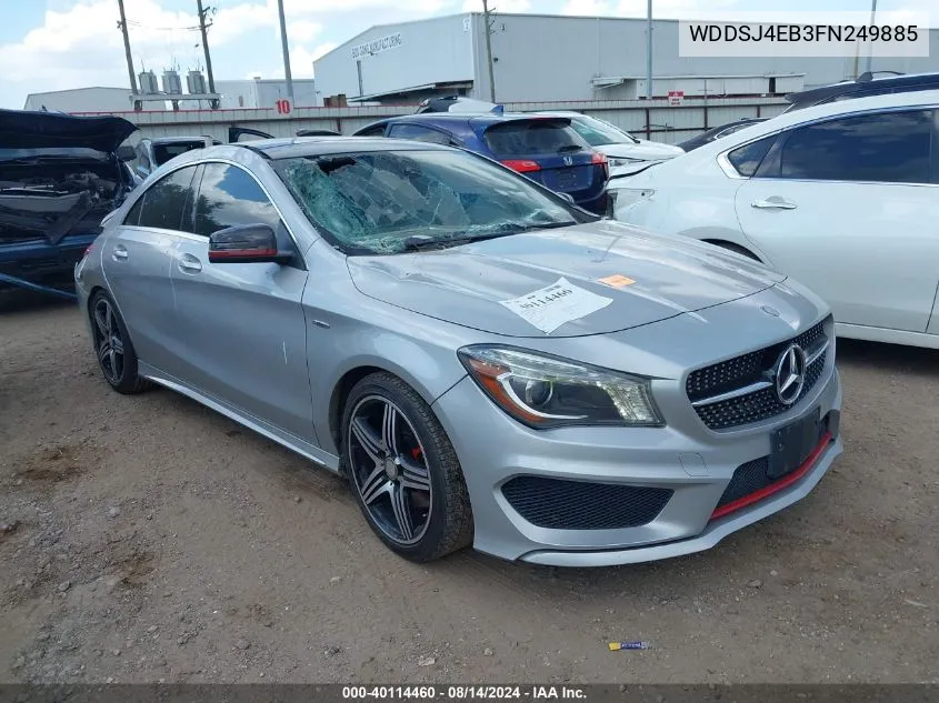 2015 Mercedes-Benz Cla 250 VIN: WDDSJ4EB3FN249885 Lot: 40114460