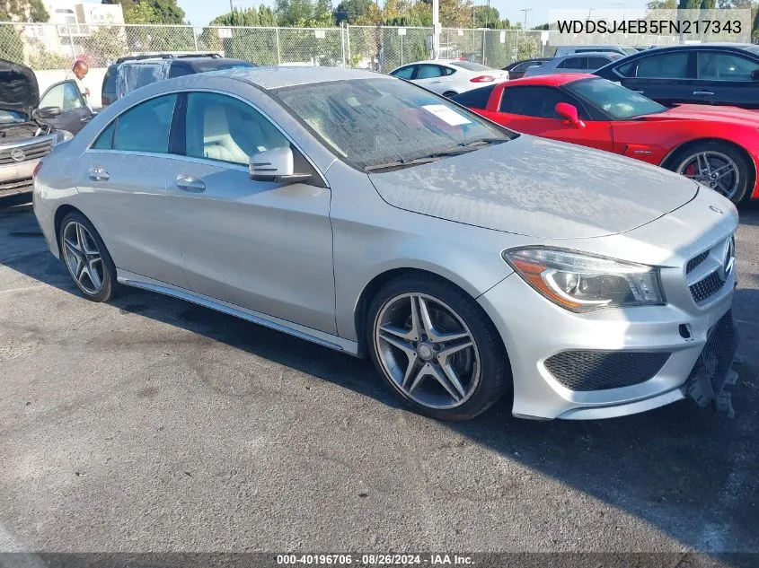 2015 Mercedes-Benz Cla 250 VIN: WDDSJ4EB5FN217343 Lot: 40196706