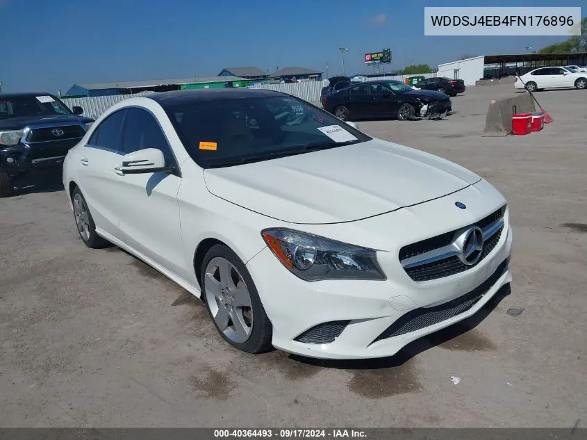 2015 Mercedes-Benz Cla 250 VIN: WDDSJ4EB4FN176896 Lot: 40364493