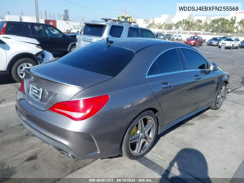 2015 Mercedes-Benz Cla 250 VIN: WDDSJ4EBXFN255568 Lot: 40381373