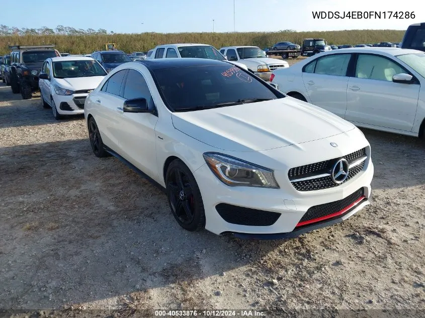 2015 Mercedes-Benz Cla 250 VIN: WDDSJ4EB0FN174286 Lot: 40533876